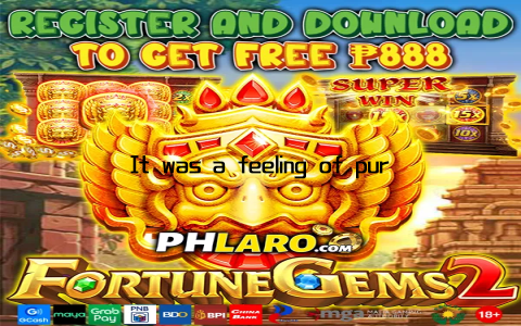 It was a feeling of pure joy and accomplishment